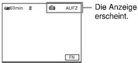 60min AUFZ Die Anzeige erscheint. FN