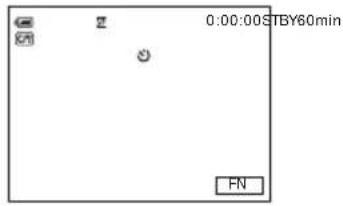 SONY DCR-HC16 - De zelfontspanner gebruiken - 2