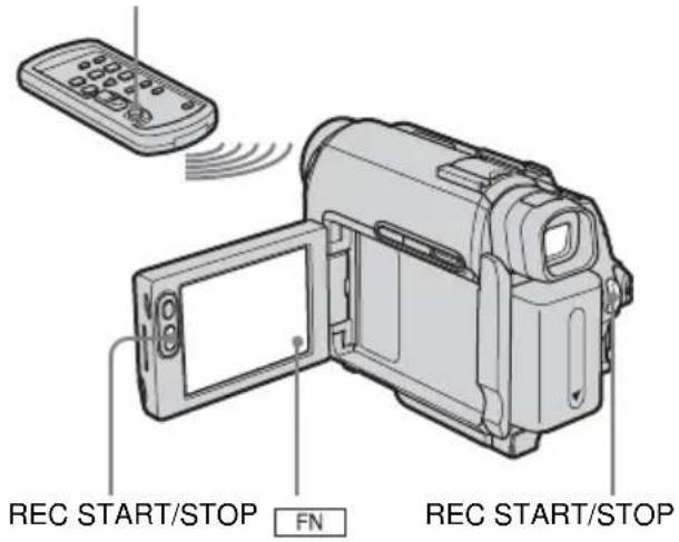 REC START/STOP FN REC START/STOP