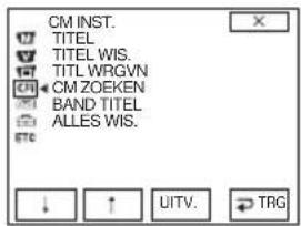 CM INST. TITEL TITEL WIS. TITL WRGVN CM ZOEKEN BAND TITEL ALLES WIS.