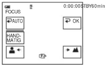 SONY DCR-HC16 - Raak of aan om scherp te stellen. - 1
