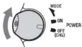 MODE ON POWER OFF (CHG)