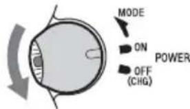 MODE ON POWER OFF (CHG)