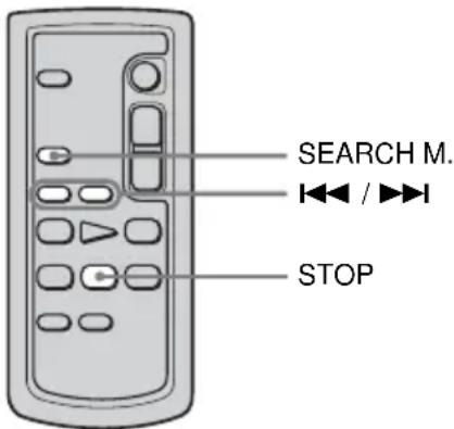 SEARCH M. STOP