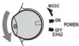 MODE ON POWER OFF (CHG)