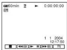 SONY DCR-HC16 - Anzeigen von Datum/Uhrzeit und Kameraeinstelldaten – Datencode - 2