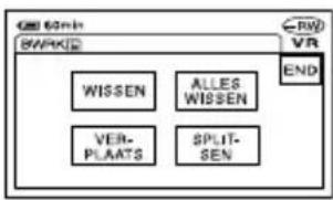 SWARK WISSEN ALLES WISSEN VER- PLAATS SPLIT- SEN END VR SWARK