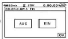 COLOR SLOW 5: EN AUS EIN OK