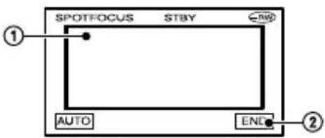 SPOTFOCUS STBY AUTO END ① ②