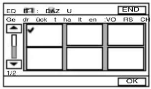 ED: DAZ U END Ge dr ück t ha it en :VO RS CH 1/2 OK