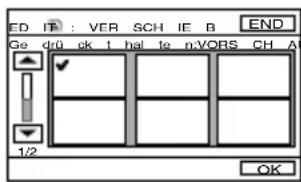 ED IT : VER SCH IE B End Ge dr0 ck 1 hal 1e n:VORS CH A 1/2 OK