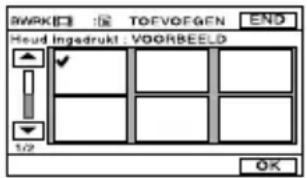 MVPK TOFVQFGEN End Heud Ingedrukt : VOORBEELD 1/2 OK