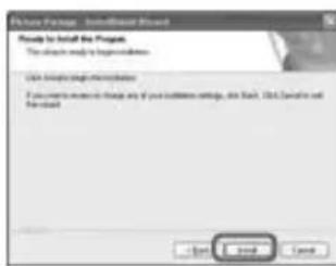 SONY DCR-DVD7032E - Klicken Sie im Bildschirm [Ready to Install the Program] auf [Install]. - 1