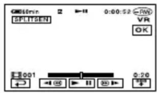 SPLITSEN 0:00:52 VR OK 0:01 0:20