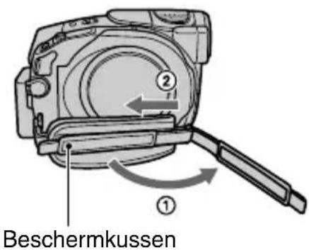 SONY DCR-DVD7032E - De handgreepband als polsband gebruiken - 1