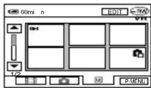 SONY DCR-DVD7032E - Wiedergeben der Playlist - 1
