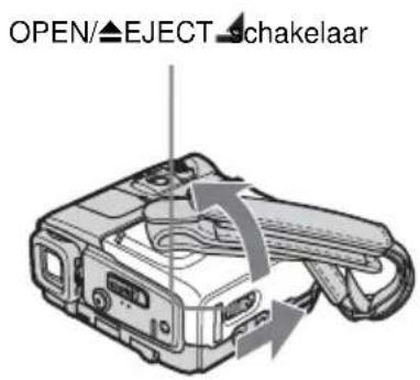 SONY DCR-PC106 - 2Plaats een band in de camcorder. - 1
