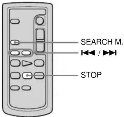 SEARCH M. STOP