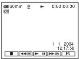 SONY DCR-PC106 - De datum/tijd en gegevens over camera-instellingen weergeven – Gegevenscode - 4
