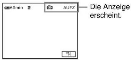 60min AUFZ Die Anzeige erscheint. FN