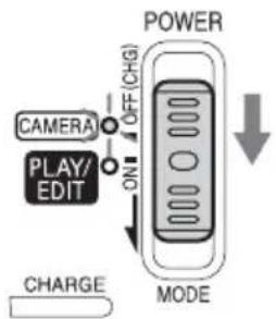 SONY DCR-PC106 - Stap 3: De stroom inschakelen - 2