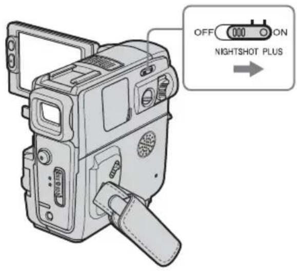 OFF ON NIGHTSHOT PLUS