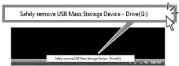 Safely remove USB Mass Storage Device - Drive(G:) Safely remove USB Mass Storage Device - Drive(G)