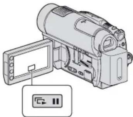SONY HDR-UX9 - Wiedergeben einer Reihe von Standbildern (Dia-Show) - 1