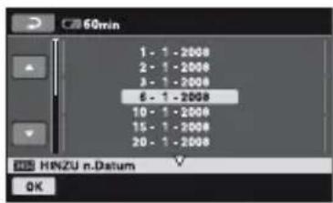 60min 1 - 1 - 2008 2 - 1 - 2008 3 - 1 - 2008 6 - 1 - 2008 10 - 1 - 2008 15 - 1 - 2008 20 - 1 - 2008 HINZU n.Datum OK