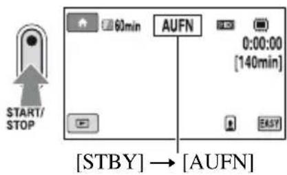 SONY HDR-UX9 - Aufnehmen von Filmen - 4