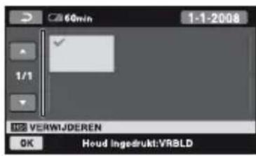 60min 1-1-2008 1/1 VERWJDEREN OK Houd Ingedrukt:VRBLD