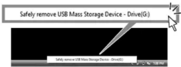 Safely remove USB Mass Storage Device - Drive(G:) Safely remove USB Mass Storage Device - Drive(G)
