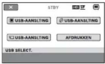 STBY USB-AANSLTING USB-AANSLTING USB-AANSLTING AFDRUKKEN USB SELECT.