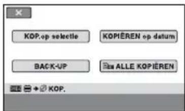 KOP.op selectle KOPIÈREN op datum BACK-UP AS ALLE KOPIÈREN + KOP.