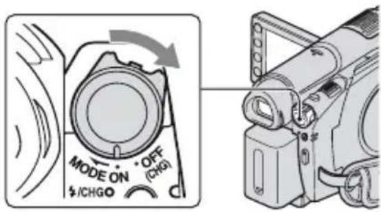 SONY HDR-UX9 - Schritt 6: Einsetzen einer Disc oder eines „Memory Stick PRO Duo“ (Fortsetzung) - 1