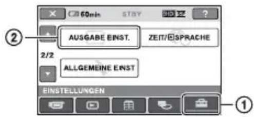 60min STAY AUSGABE INST. ZEIT/SPRACHE 2/2 ALLGEMEINE INST EINSTELLUNGEN