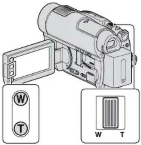 SONY HDR-UX9 - WEERG.ZOOM gebruiken - 1