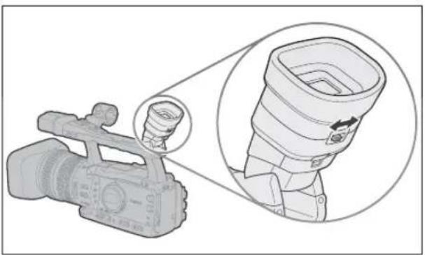 CANON XH G1 - Dioptric Adjustment - 1