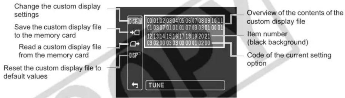 CANON XH G1 - Customizing the On-Screen Displays - 1