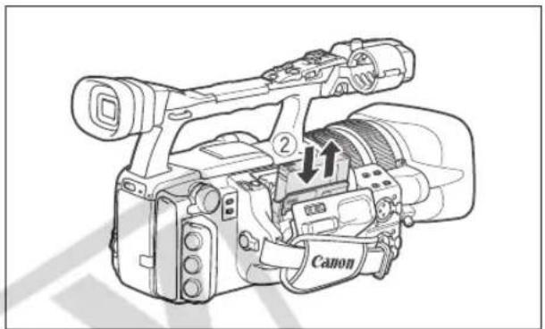CANON XH G1 - Load/remove the cassette. - 1