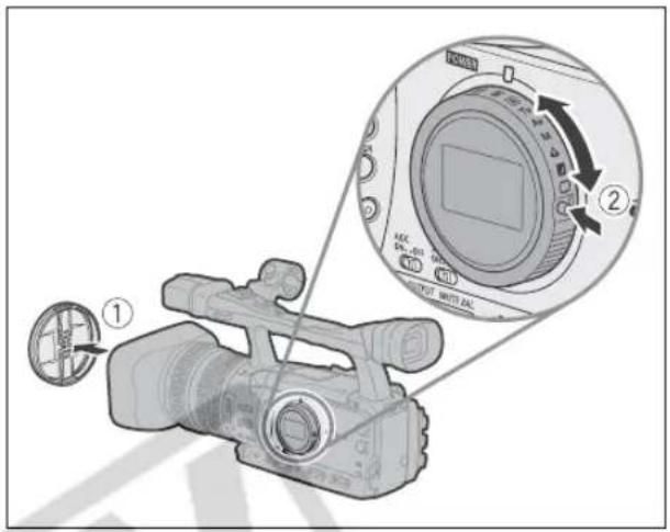 CANON XH G1 - CARD - 4