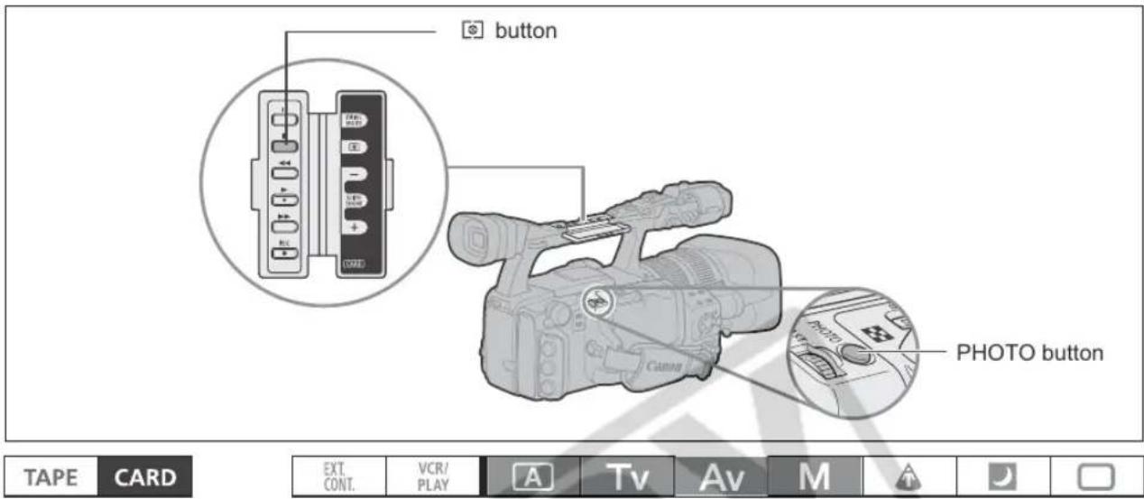 CANON XH G1 - Selecting the Metering Method - 1