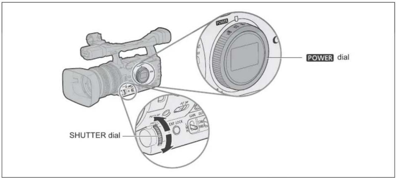 CANON XH G1 - Using the Clear Scan Function - 1