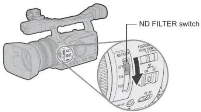 CANON XH G1 - Returning to the Preset Focus Setting - 1