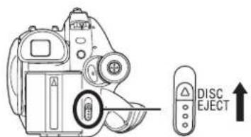 PANASONIC VDR D 220 EG - Bir diski takma/çıkarma - 1