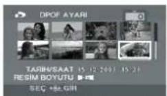PANASONIC VDR D 220 EG - Ayarlanması istediğiniz dosyayı seçiniz ve ardından kumanda çubuğuna basınız. - 1