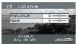 PANASONIC VDR D 220 EG - LCD ekranını/vizörü ayarlama - 2
