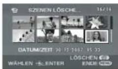 PANASONIC VDR D 220 EG - Szenen nacheinander löschen - 3