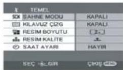 PANASONIC VDR D 220 EG - Menü listesi - 2