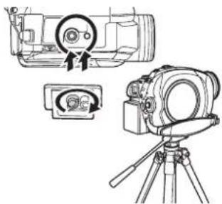 PANASONIC VDR D 220 EG - Üçlü ayak yuvası - 1